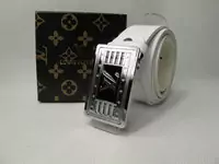 ceinture louis vuitton fly lv marque 2011 nouveau-blanc apparence blanc cuir